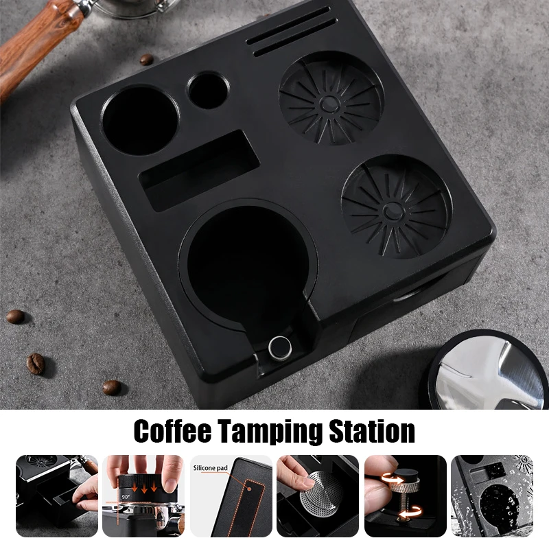 Portafilter 58Mm - Stazione di pressatura del caffè per