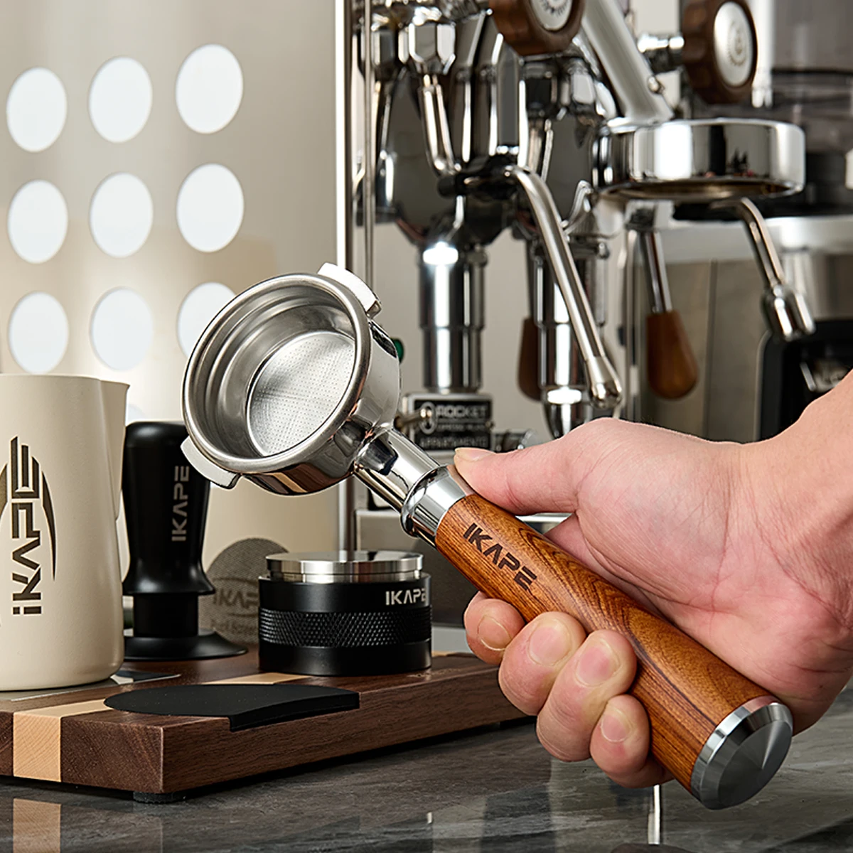 Portafiltro senza fondo IKAPE  - Portafilter 58Mm recensione e prezzo