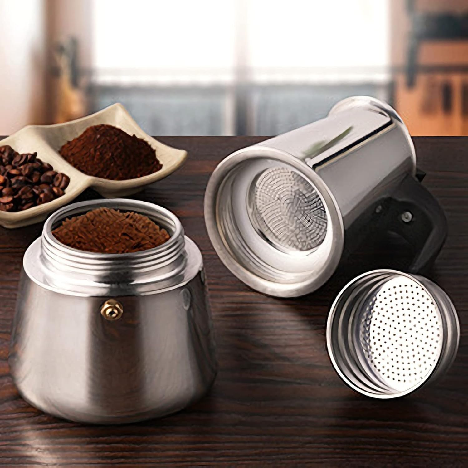 4/6/9 tazze Moka Pot Caffe Mac - Coffee Equipment For Sale recensione e prezzo